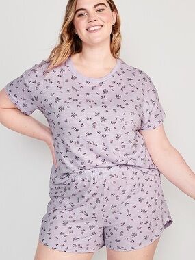 Old Navy Sunday Sleep Floral PJ Set